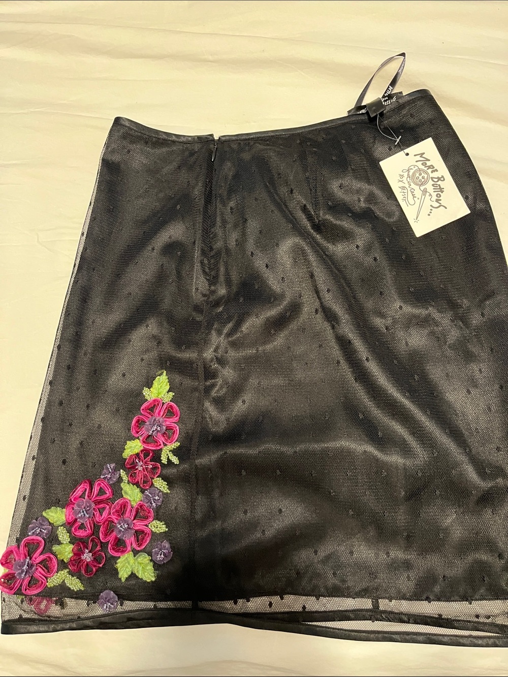 Vintage Betsy Johnson embellished skirt